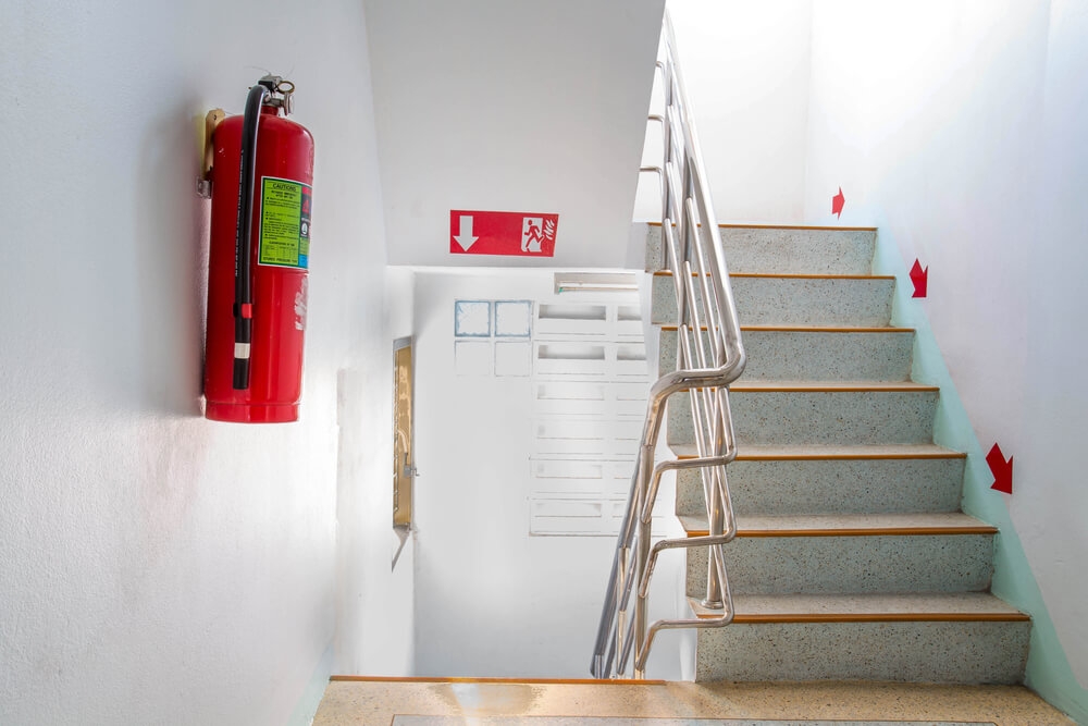 evacuation-procedures-stairway
