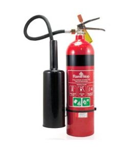 fire extinguisher - old co2 design